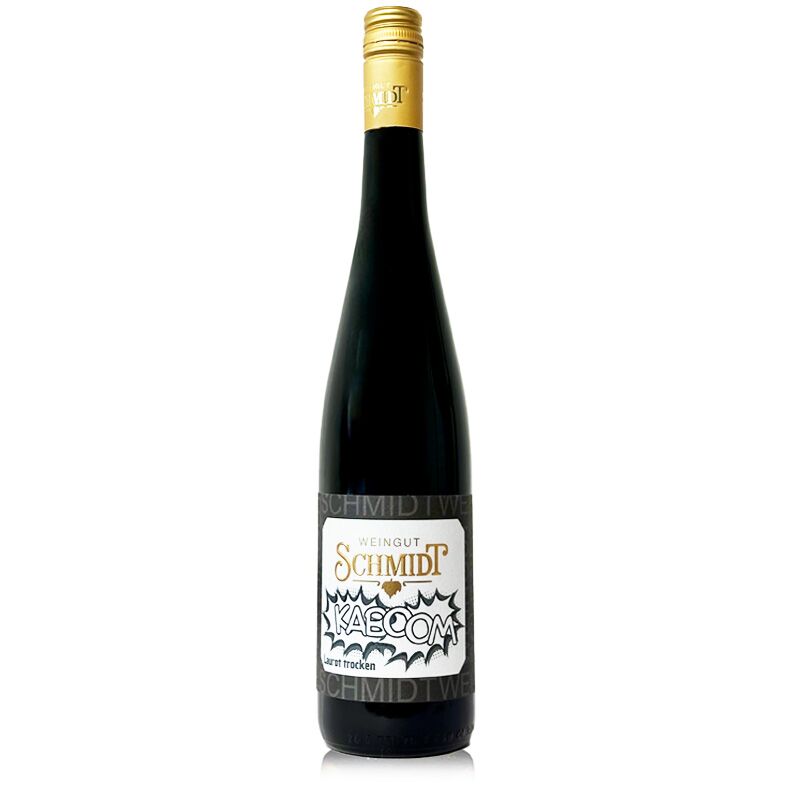 Darstellung KABOOM Rotwein Weingut Schmidt