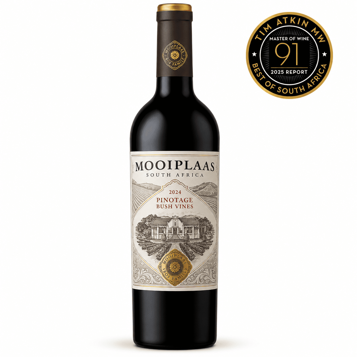 Classic Pinotage Bush Vines 2024 MOOIPLAAS