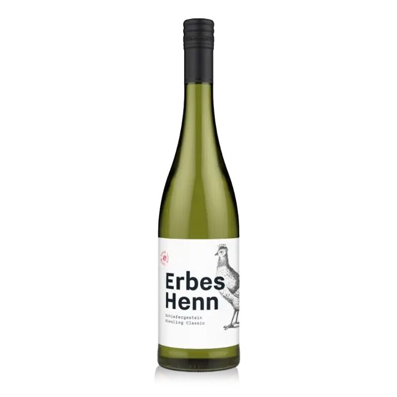 Abbildung Flasche Riesling Konrad Schiefer halbtrocken ERBES HENN