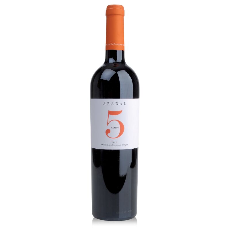 5 Merlot Pla de Bages DO ABADAL - Wein von K&D wine stories