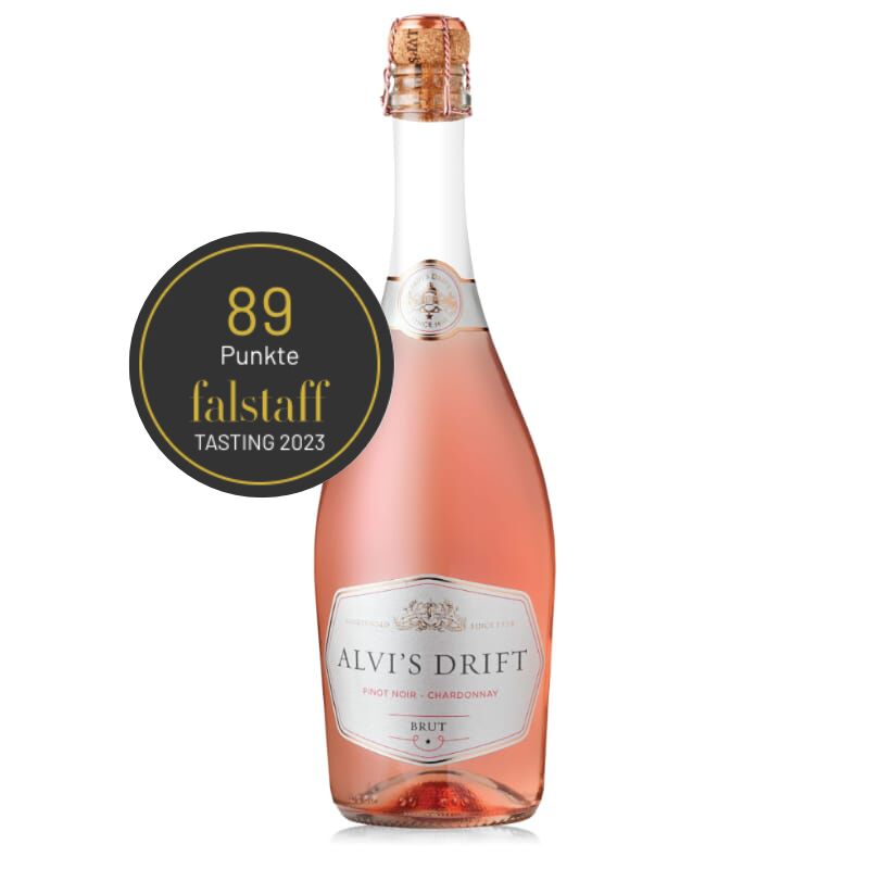 Brut Rosé Pinot Noir Chardonnay ALVI'S DRIFT - Wein von K&D wine stories